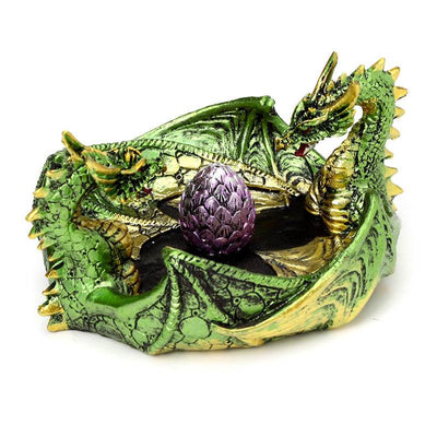 Dark Legends Earth Dragon Egg Ashcatcher Incense Burner - Gift Arch