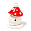 Fairy Toadstool House Ceramic Incense Cone Burner - Gift Arch