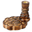 Happy Tree Mango Wood Backflow Incense Burner - Gift Arch