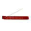 Mango Wood Ashcatcher Incense Stick Burner with Brass Stars Inlay - Gift Arch