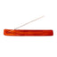 Mango Wood Ashcatcher Incense Stick Burner with Flower Engraving - Gift Arch