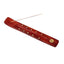 Mango Wood Ashcatcher Incense Stick Burner Ying Yang Inlay - Gift Arch