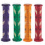 Mango Wood Bold Ashcatcher Incense Tower Burner with Flower Fretwork - Gift Arch