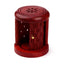 Mango Wood Carved Barrel Incense Cone Burner with Door - Gift Arch