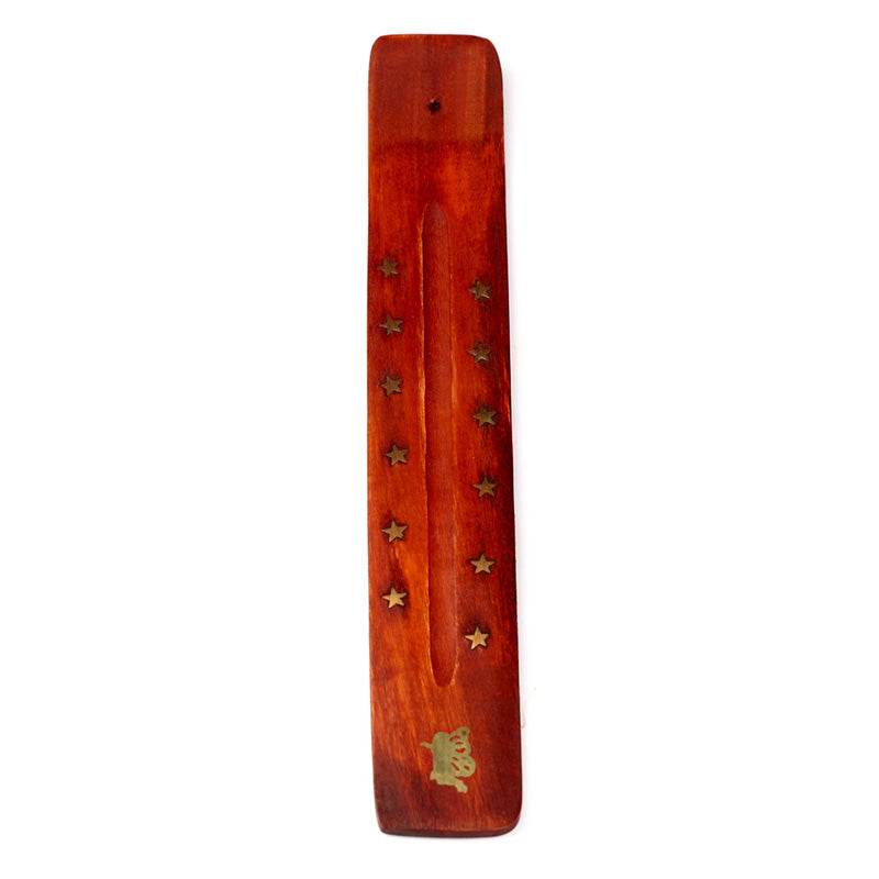 Mango Wood Fairy Ashcatcher Incense Sticks Burner - Gift Arch