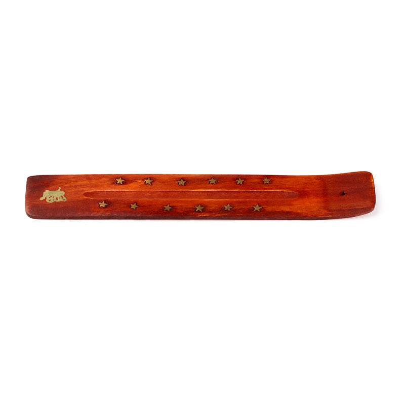 Mango Wood Fairy Ashcatcher Incense Sticks Burner - Gift Arch