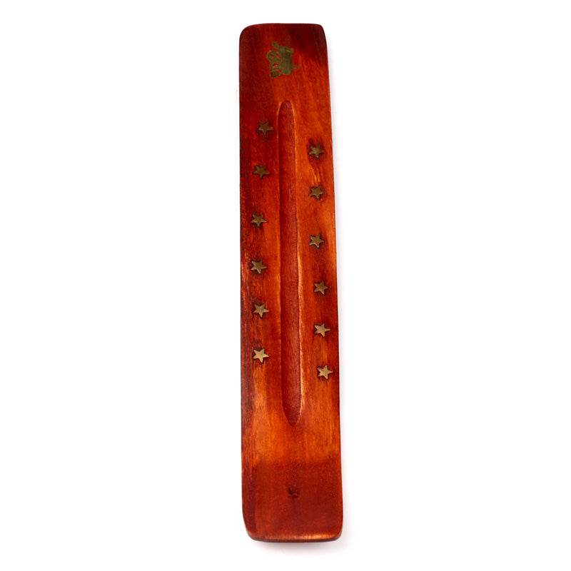 Mango Wood Fairy Ashcatcher Incense Sticks Burner - Gift Arch