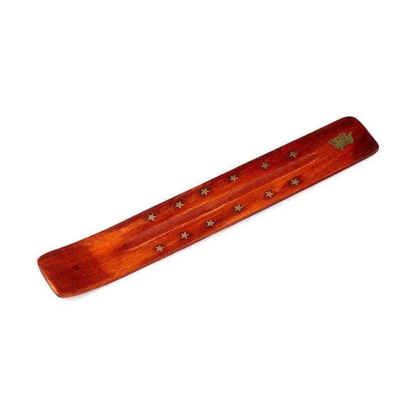Mango Wood Fairy Ashcatcher Incense Sticks Burner - Gift Arch