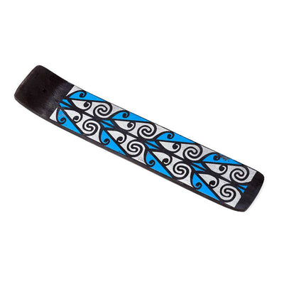 Mango Wood Tribal Ashcatcher Incense Sticks Burner - Gift Arch