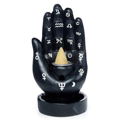 Mantric Hand/Tarot Hand Palm Backflow Incense Burner - Gift Arch
