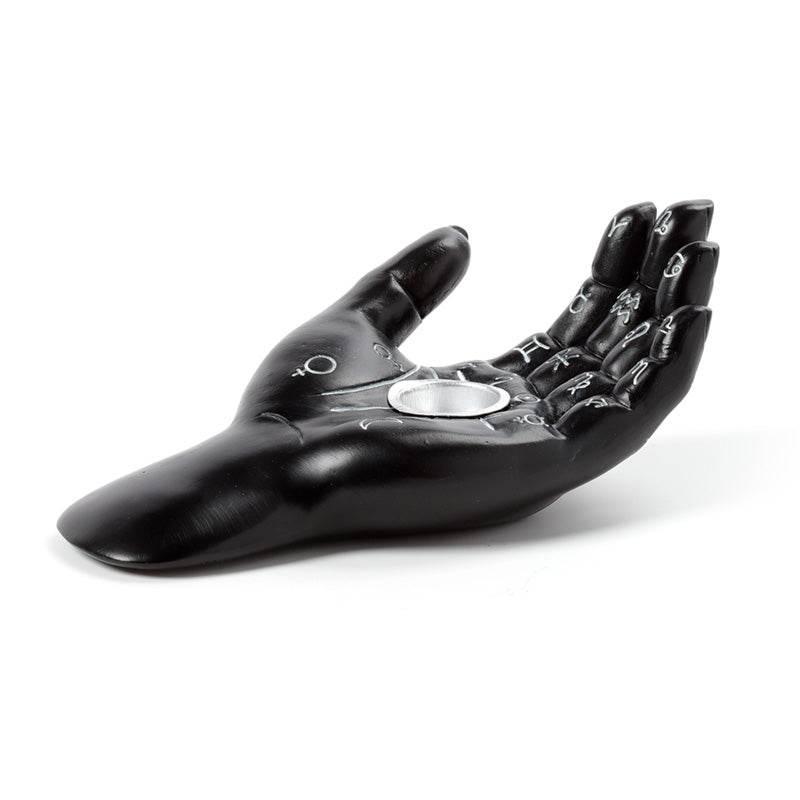Mantric Hand/Tarot Hand Palm Incense Cone Burner Dish - Gift Arch