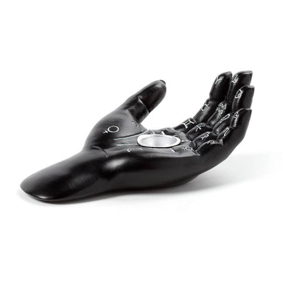 Mantric Hand/Tarot Hand Palm Incense Cone Burner Dish - Gift Arch