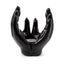 Mantric Hands/Tarot Hands Palms Open Incense Cone Burner - Gift Arch