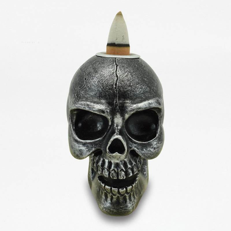 Small Skull Backflow Incense Burner - Gift Arch
