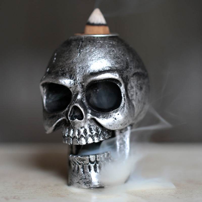 Small Skull Backflow Incense Burner - Gift Arch