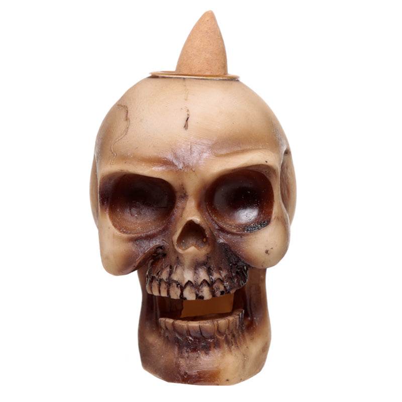 Small Skull Backflow Incense Burner - Gift Arch