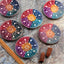 Soapstone Flower Petals Incense Burner Dish - Gift Arch