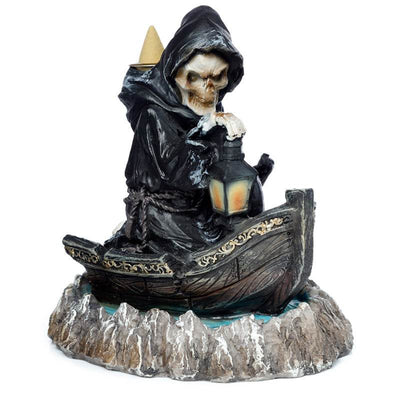 The Reaper Boatman of Death Backflow Incense Burner - Gift Arch