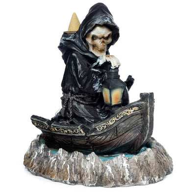 The Reaper Boatman of Death Backflow Incense Burner - Gift Arch