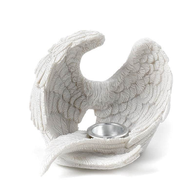 Wings of the Heart Angel Wings Ashcatcher Incense Sticks & Cone Burner - Gift Arch