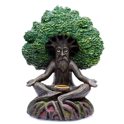 Wise Old Tree Man of the Forest Backflow Incense Burner - Gift Arch