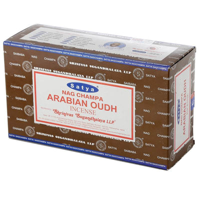 01343 Satya Arabian Oudh Nag Champa Incense Sticks - Gift Arch