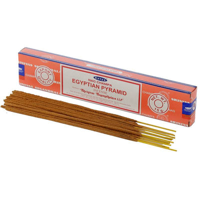 01351 Satya Egyptian Pyramid Nag Champa Incense Sticks - Gift Arch