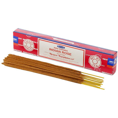 01360 Satya Indian Rose Nag Champa Incense Sticks - Gift Arch