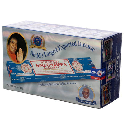 01401/01023 Satya Nag Champa Incense Sticks 15g - Gift Arch