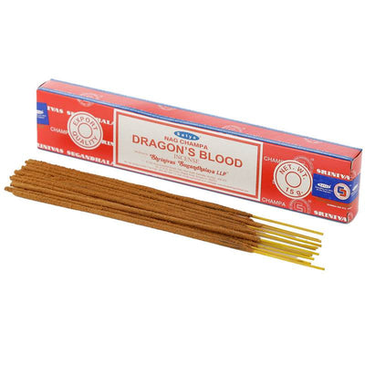 01407 Satya VFM Dragons Blood Nag Champa Incense Sticks - Gift Arch