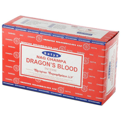 01407 Satya VFM Dragons Blood Nag Champa Incense Sticks - Gift Arch