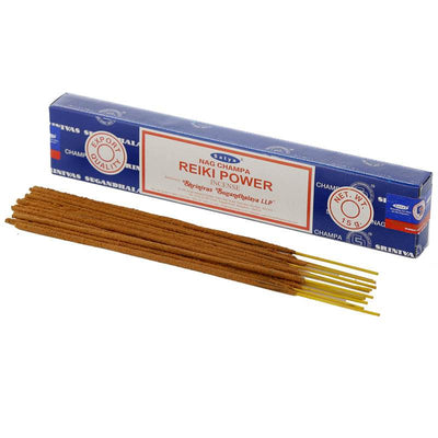 01411 Satya VFM Reiki Power Nag Champa Incense Sticks - Gift Arch