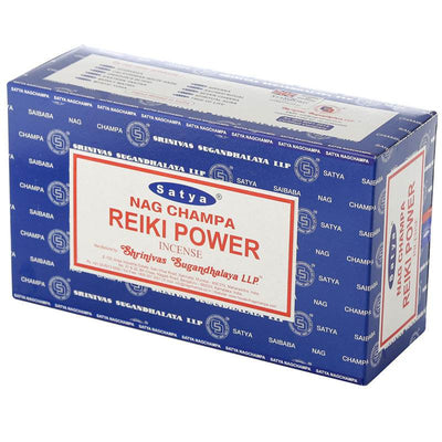 01411 Satya VFM Reiki Power Nag Champa Incense Sticks - Gift Arch