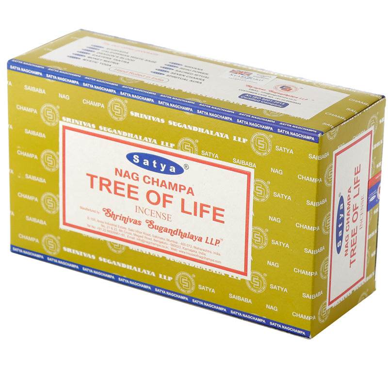 01414 Satya VFM Tree Of Life Nag Champa Incense Sticks - Gift Arch