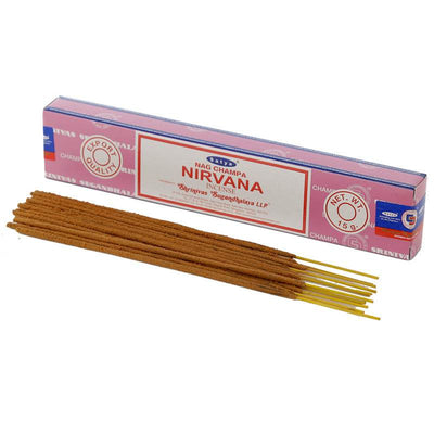 01415 Satya VFM Nirvana Nag Champa Incense Sticks - Gift Arch