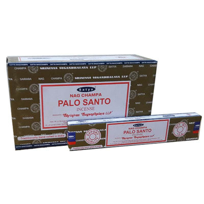 01455 Satya VFM Palo Santo Nag Champa Incense Sticks - Gift Arch