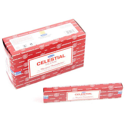 01470 Satya Celestial Nag Champa Incense Sticks - Gift Arch