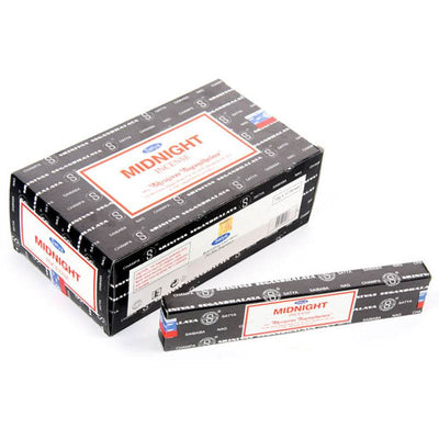 01471 Satya Midnight Nag Champa Incense Sticks - Gift Arch