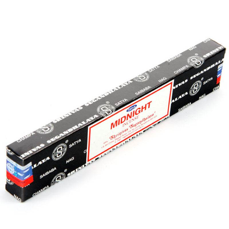 01471 Satya Midnight Nag Champa Incense Sticks - Gift Arch