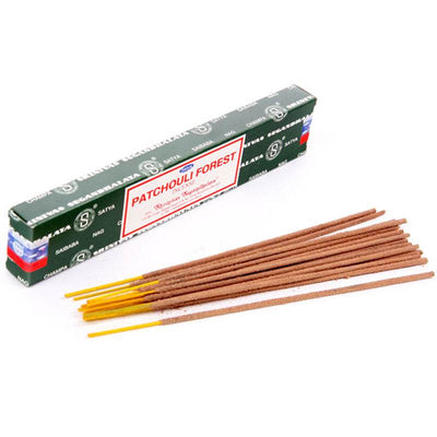 01472 Satya Patchouli Forest Nag Champa Incense Sticks - Gift Arch