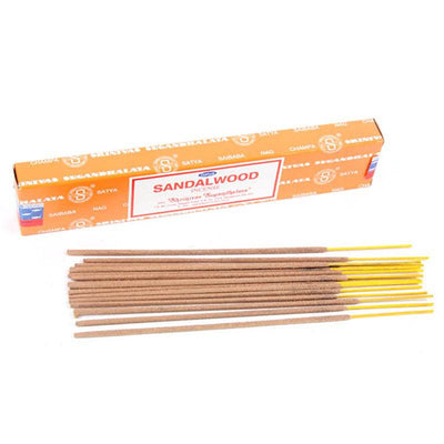 01473 Satya Sandalwood Nag Champa Incense Sticks - Gift Arch