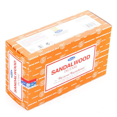 01473 Satya Sandalwood Nag Champa Incense Sticks - Gift Arch