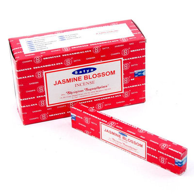 01477 Satya Jasmine Nag Champa Incense Sticks - Gift Arch
