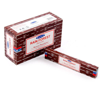 01478 Satya Rainforest Nag Champa Incense Sticks - Gift Arch