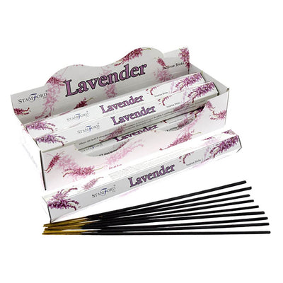 37102 Stamford Premium Hex Incense Sticks Lavender - Gift Arch