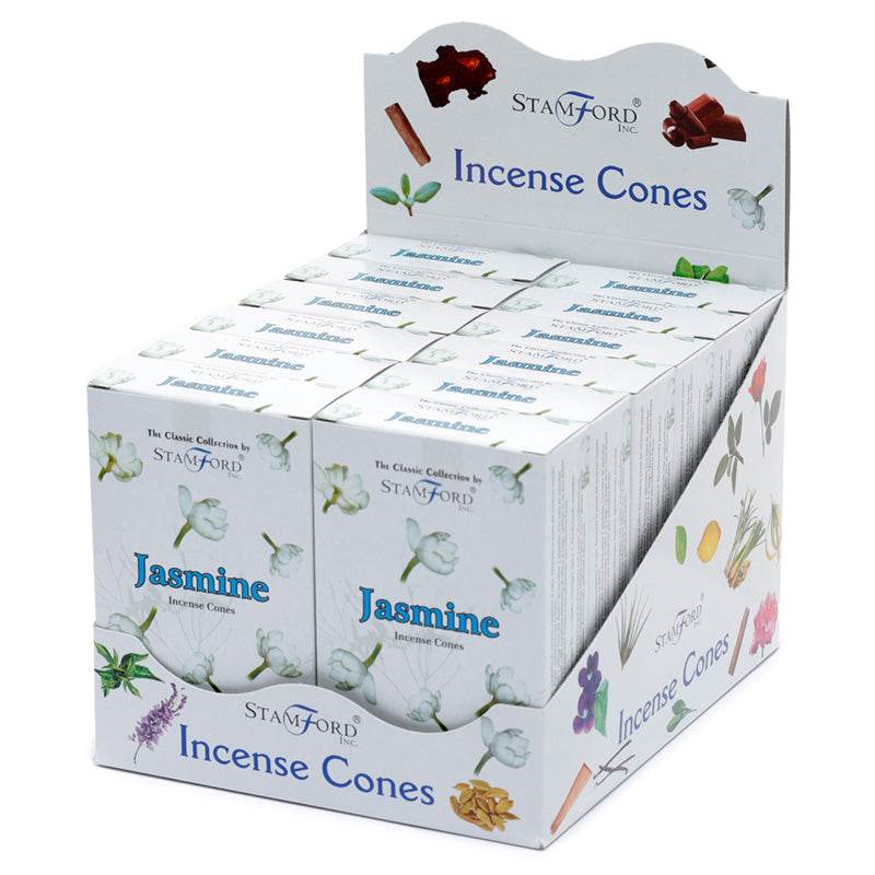 37161 Stamford Incense Cones Jasmine - Gift Arch