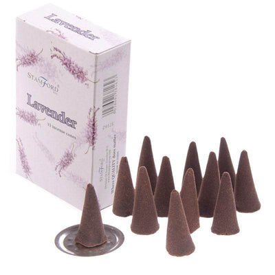 37162 Stamford Incense Cones Lavender - Gift Arch