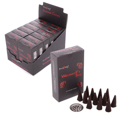 37183 Stamford Black Incense Cones Werewolfs Bite - Gift Arch