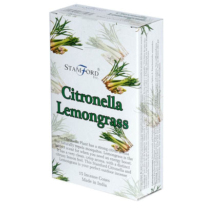 37198 Stamford Incense Cones Citronella & Lemongrass - Gift Arch