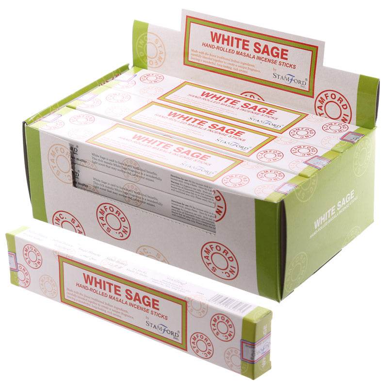 37261 Stamford Masala Incense Sticks White Sage - Gift Arch